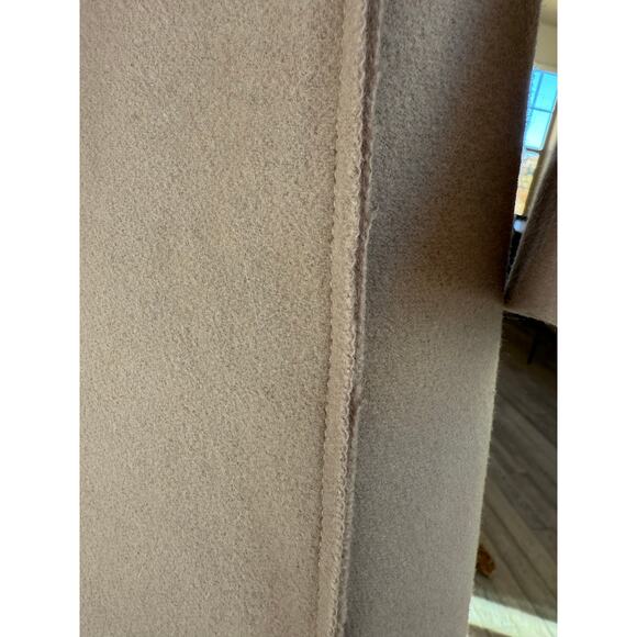 ALLSAINTS City Monument Coat in Taupe Size 0 $599 retail wool asymmetrical - Picture 6 of 11